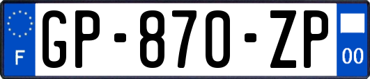 GP-870-ZP