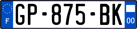 GP-875-BK