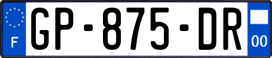 GP-875-DR