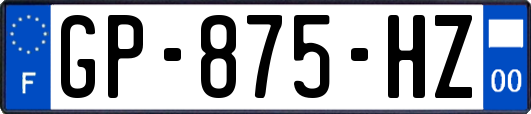 GP-875-HZ