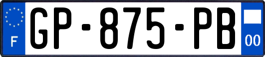 GP-875-PB