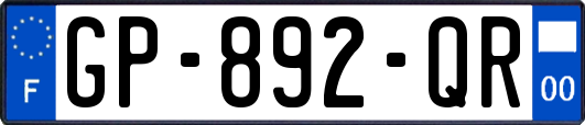 GP-892-QR