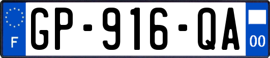GP-916-QA