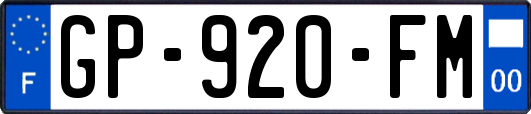 GP-920-FM