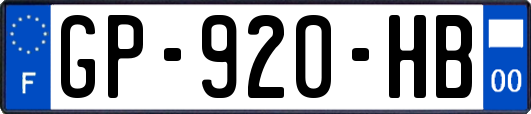 GP-920-HB