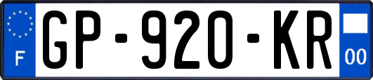 GP-920-KR