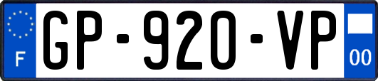 GP-920-VP