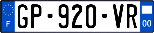 GP-920-VR
