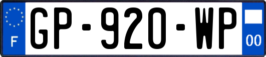 GP-920-WP