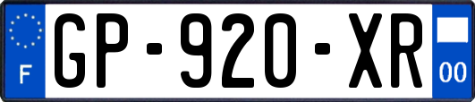 GP-920-XR