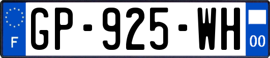 GP-925-WH