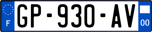 GP-930-AV