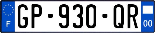 GP-930-QR