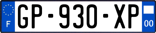 GP-930-XP