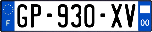 GP-930-XV