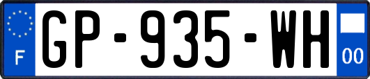 GP-935-WH