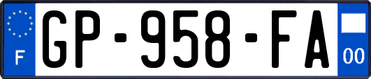 GP-958-FA