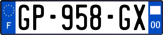 GP-958-GX