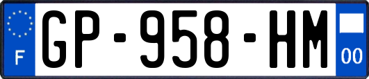 GP-958-HM