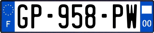 GP-958-PW