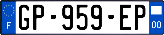GP-959-EP
