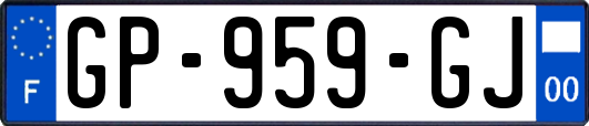 GP-959-GJ