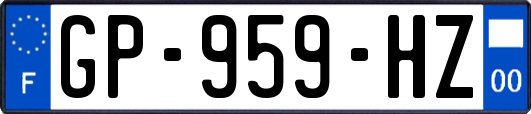 GP-959-HZ
