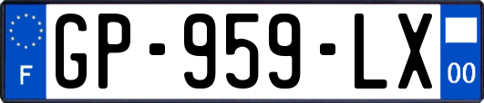 GP-959-LX