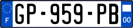 GP-959-PB