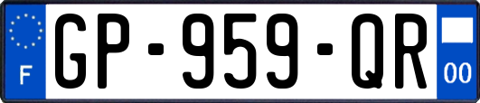 GP-959-QR
