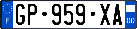 GP-959-XA