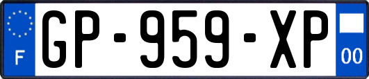 GP-959-XP