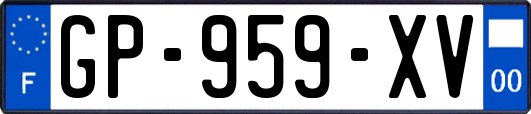 GP-959-XV