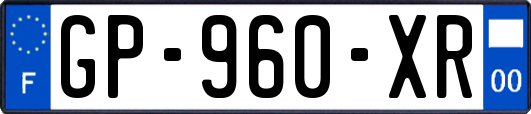 GP-960-XR