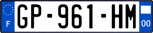 GP-961-HM