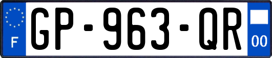 GP-963-QR