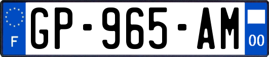 GP-965-AM