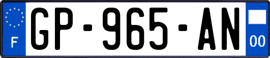 GP-965-AN