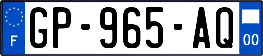 GP-965-AQ