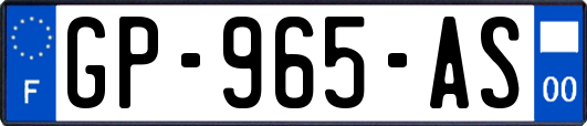GP-965-AS