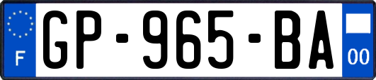 GP-965-BA