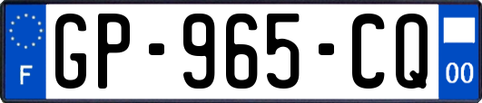 GP-965-CQ