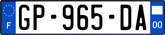 GP-965-DA