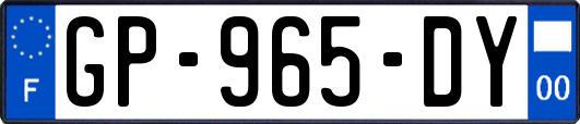GP-965-DY