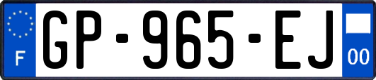 GP-965-EJ