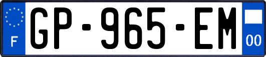 GP-965-EM
