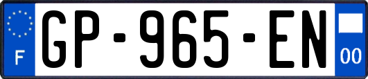 GP-965-EN