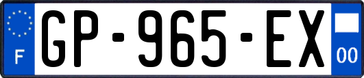 GP-965-EX