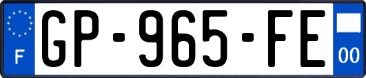 GP-965-FE