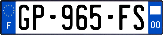 GP-965-FS